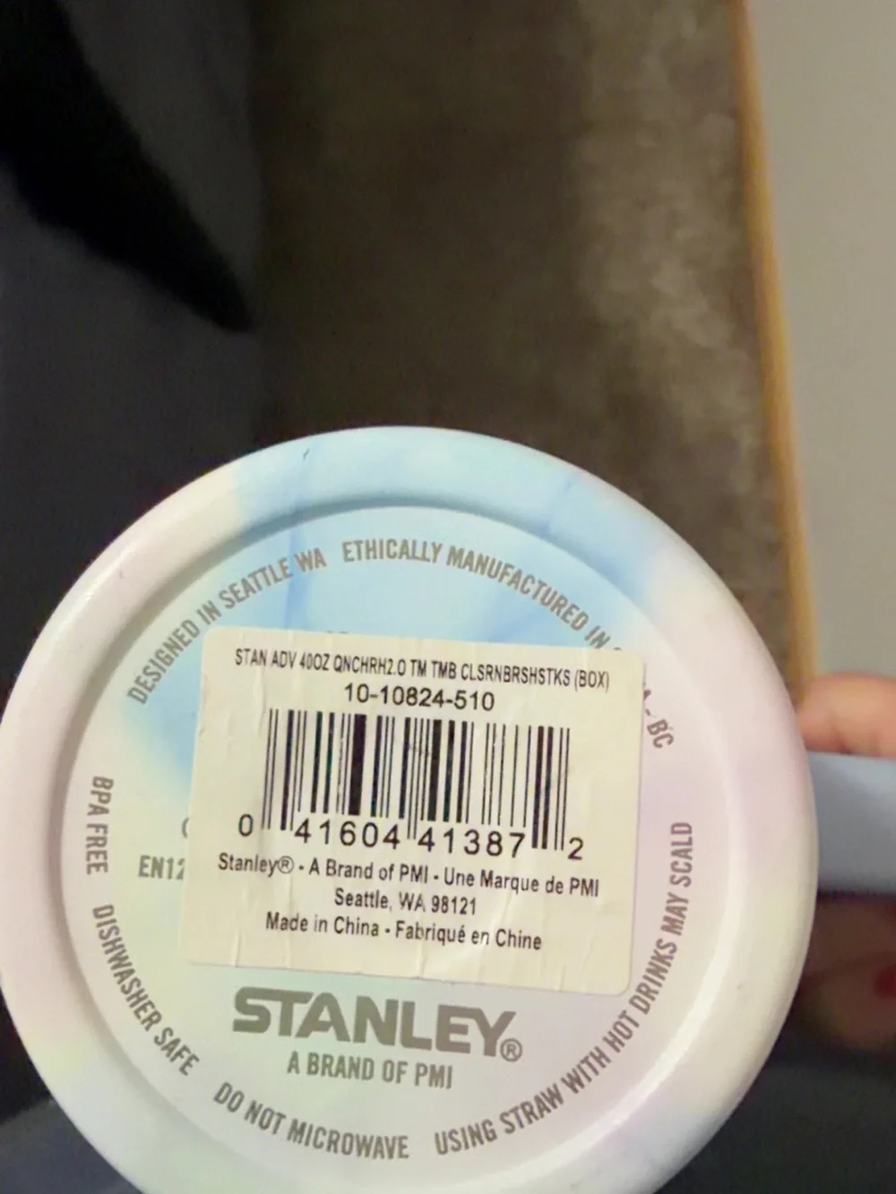 Stanley pastel blue and lavender insulated mug